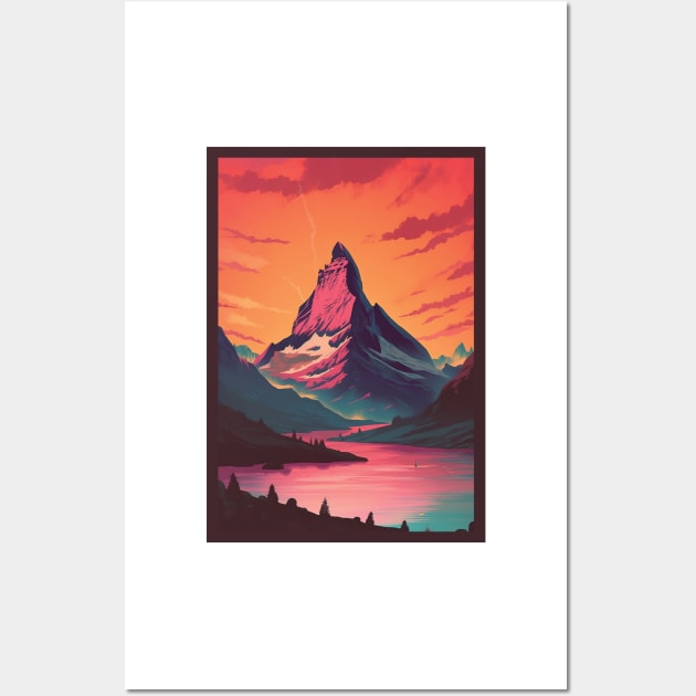 Zermatt,Matterhorn,Switzerland,Poster Wall Art by BokeeLee